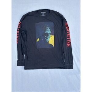 Hellraiser Inferno Size Medium Black Long Sleeve T Shirt 100% Cotton